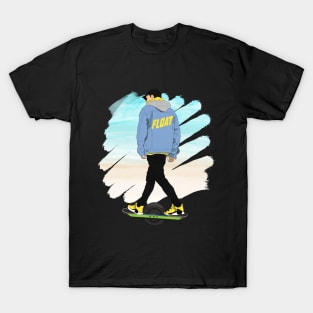 onewheel electric skateboard onewheel float life T-Shirt